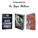 Autographed Black Wealth Trilogy by Dr. Boyce Watkins