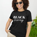 Black Luxury Unisex t-shirt