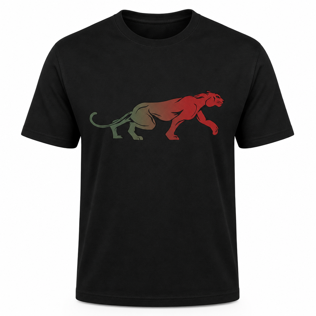 Premium Panther T-Shirt - Black