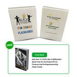 Fun Finance and Entrepreneurship Flash Cards + Free Book