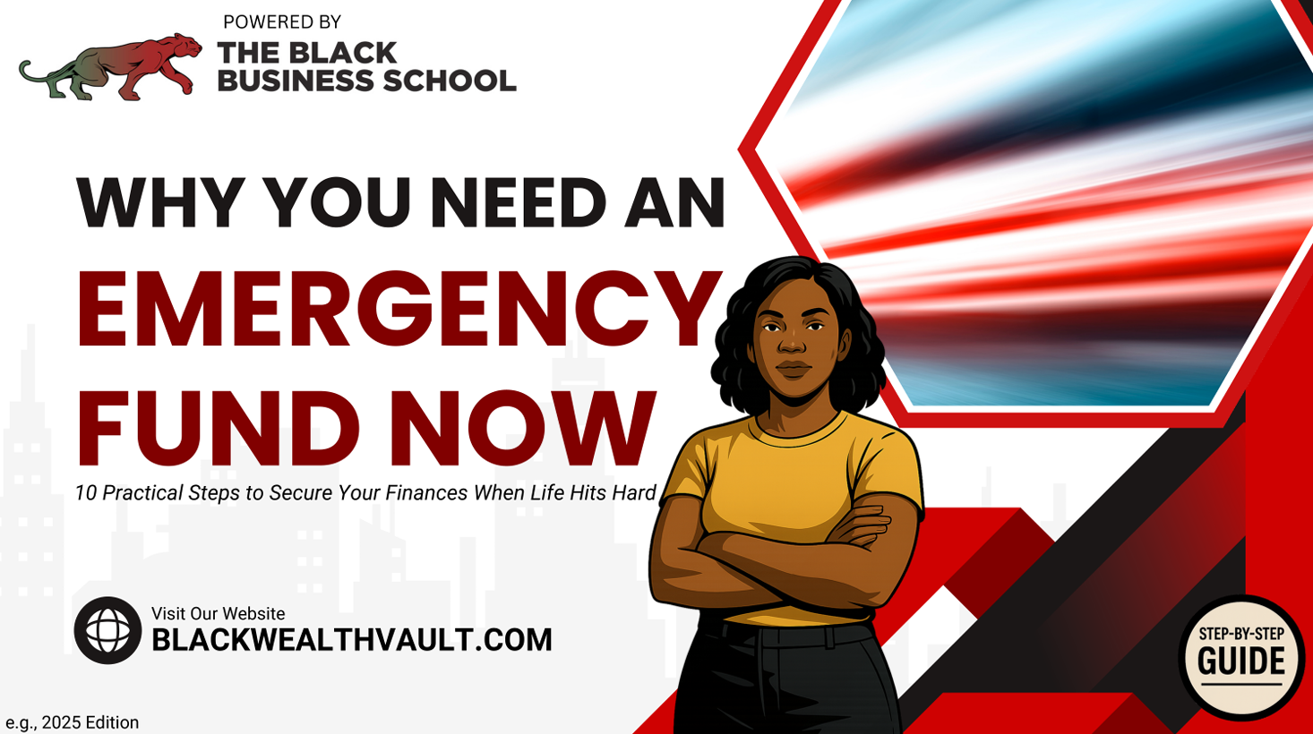 Dr Boyce Cheat Sheet - How to build an Emergency Fund Fast