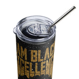 Black Excellence Stainless steel tumbler