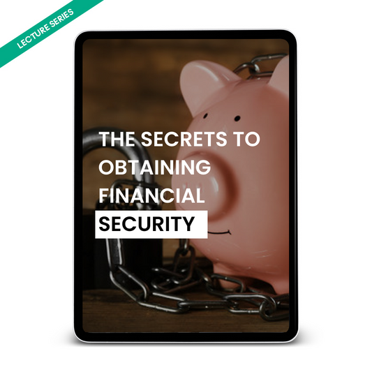 Dr Boyce Watkins presents:  The secrets to obtaining financial security